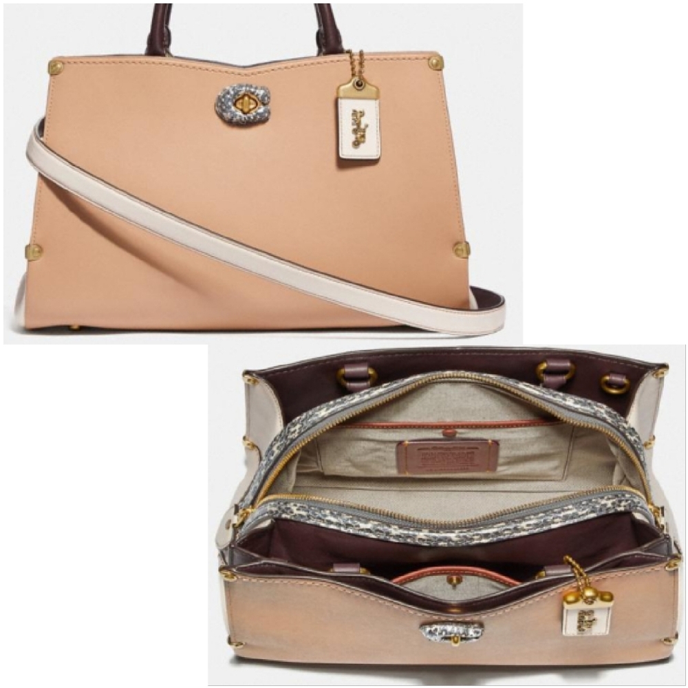 💞NWT Extra Large Coach Satchel Bag 💞